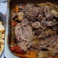 El cooksnap de Cecilia Maldonado cuando hizo Carne desmechada.
