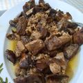Cooksnap από Ρούλα Μίγκα στη συνταγή Αρνίσια συκωταριά στο φούρνο λαδορίγανη