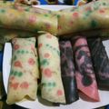 Cooksnap dari Islami Intan untuk resep Dadar gulung polkadot pisang coklat keju