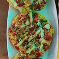Sandhya Aggarwal का कुकस्नैप जब उन्होंने चीजी ब्रेड पिज़्ज़ा (Cheesy bread pizza recipe in hindi) बनाया था।