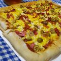 El cooksnap de Federico Biscay cuando hizo Masa de Pizza rápida y fácil.