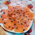 El cooksnap de Leon Schwerter Målfrid cuando hizo 🍣Carpaccio de Salmón Fresco.
