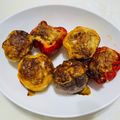 玥伶 的 彩椒鑲肉（氣炸鍋版） cooksnap