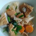 Cooksnap dari NiArch Nurul untuk resep Sup ayam, bakso, kembang tahu