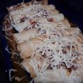 El cooksnap de Pame Lencina cuando hizo Canelones de acelga.