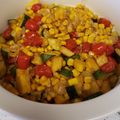 Misti Cleveland's cooksnap of when they made Mexican style zucchini.