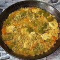 El cooksnap de Gilbert (Aprenent a la vida 📚♻️☯️) cuando hizo Arroz integral con ternera al curry.