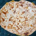 Zarna B V's cooksnap of when they made Puran poli.