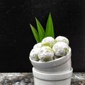 Cooksnap dari Cony Septiani untuk resep Putri salju pandan kacang mede