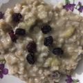 El cooksnap de Enrique Salmerón cuando hizo Avena con plátano.