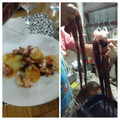 El cooksnap de Mario H. Davi cuando hizo Pulpo a feira.