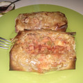El cooksnap de Paola Lozano Zafra cuando hizo Rollitos de primavera.
