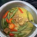 Cooksnap dari Ishyana Kusuma untuk resep Sayur Tahu Tempe Kuah Santan Kuning #masakanindo 🇲🇨