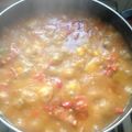 El cooksnap de Bel Perez cuando hizo Guiso de lentejas.