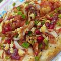 Reeta Sahu का कुकस्नैप जब उन्होंने ब्रेड पिज़्जा (Bread pizza recipe in Hindi) बनाया था।