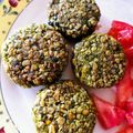 El cooksnap de Brenda Aranda 🌿 cuando hizo Hamburguesas de garbanzos.