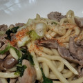 ポン太かあちゃん's cooksnap of when they made 簡単豚肉と白菜のポン酢焼きうどん.