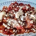Hema ahara का कुकस्नैप जब उन्होंने इंस्टेंट गाजर हलवा (instant gajar halwa recipe in Hindi) बनाया था।