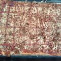 El cooksnap de Sandra cuando hizo Pizza Barbacoa.