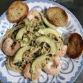 El cooksnap de Maricarmen Orozco cuando hizo Espagueti con camarones.