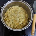 El cooksnap de Daiana Sanchez cuando hizo Fideos con salsa de zapallo y queso.
