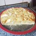 El cooksnap de adriana cuando hizo Torta tres capas de pera.