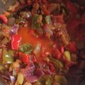 El cooksnap de Jony Perez Muto cuando hizo Pisto con calabacín y berenjena.
