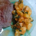 El cooksnap de Mariel cuando hizo Acelga Salteadas con Papas al Pimentón.