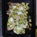 El cooksnap de Marube cuando hizo Pechuga de pollo con brucelitas.
