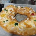 El cooksnap de Adela cuando hizo Roscón de Reyes en panificadora de Lidl.