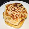 El cooksnap de Raquel cuando hizo Naan de queso (mambo).