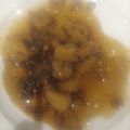 El cooksnap de Judit Vives cuando hizo Jibia al ajillo en salsa de soja.