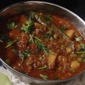 Areeba Muhammed's cooksnap of when they made Aloo Qeema (Potato mince).