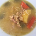 El cooksnap de Irene-Guirao cuando hizo Sopa de verduras con quinoa.