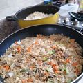 El cooksnap de Yorch Rey S cuando hizo Chofan (arroz frito) Mixto.