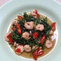 Cooksnap dari Emak Haryanto untuk resep 86. Tumis Kangkung Udang