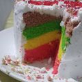 Cooksnap dari tria utami untuk resep Rainbow Cake (versi kukus 4 telur)