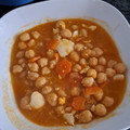El cooksnap de Isa Roldan cuando hizo Potaje de garbanzos y acelgas.