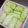 Cooksnap Njoy Pastry semasa beliau membuat Kobis Gulung Telur Hancur.