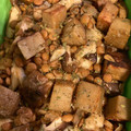 El cooksnap de Manu Mat cuando hizo Seitán con lentejas y setas shiitake 🍄.