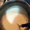 El cooksnap de Arturo Santacruz cuando hizo Salsa blanca o bechamel fluida.
