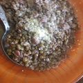 El cooksnap de Mari Cortes cuando hizo Lentejas con chorizo.