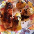 El cooksnap de Maria Paz Dominguez/ @pacitamama en instagram cuando hizo Salmón fresco a la mantequilla de miedo¡!!!.
