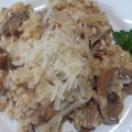 El cooksnap de Aurelia Villa Jerónimo cuando hizo Risotto de champiñones, con queso Idiazábal.