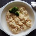 Cooksnap dari Meyda Patty untuk resep Macaroni Bellamy's pasta Creamy Salmon MPASI 1 th