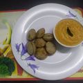 Shanthi's cooksnap of when they made சத்து மாவு குழி பணியாரம் & கடலைப்பருப்பு சட்னி.