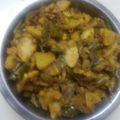 Urmila Agarwal's cooksnap of when they made Beans & Potato Bhaji.
