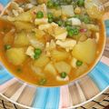 El cooksnap de Juan Antonio Iglesias cuando hizo Papas con chocos, alcachofas y guisantes.