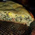 El cooksnap de Flor Alem cuando hizo Pascualina con forma de girasol 🌻 Tarta de acelga y ricota 🌻.