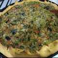 El cooksnap de Monica cuando hizo Tarta de Zapallitos y Brócoli.